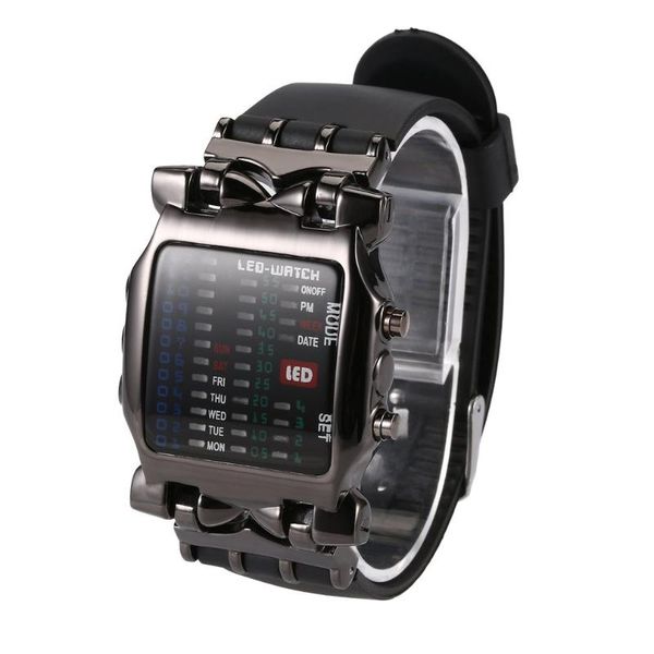 wristwatches fashion watch waterproof led digital touch screen day date silicone strap wrist for men, Slivery;brown
wristwatches fashion watch waterproof led digital touch screen day date silicone strap wrist for men, Slivery;brown