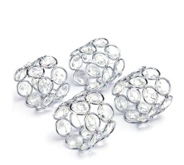 2021 bling crystal beaded napkin rings silver colour napkin holder wedding party table decoration home l decor, White
2021 bling crystal beaded napkin rings silver colour napkin holder wedding party table decoration home l decor, White