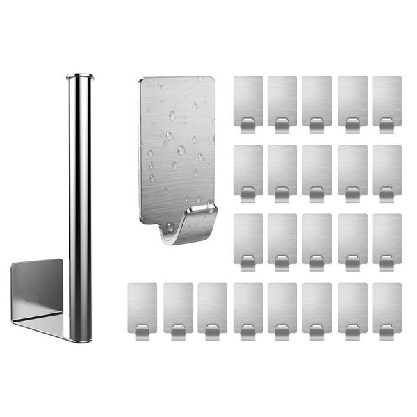 hooks & rails 1 set self-adhesive, stainless steel towel self adhesive paper holder-13.75inch rack
hooks & rails 1 set self-adhesive, stainless steel towel self adhesive paper holder-13.75inch rack