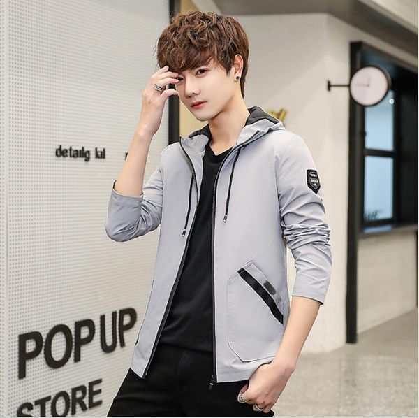 2021 men waterproof hooded breathable casual jacket spring autumn outwear windbreaker tourism male clothing, Black;gray
2021 men waterproof hooded breathable casual jacket spring autumn outwear windbreaker tourism male clothing, Black;gray