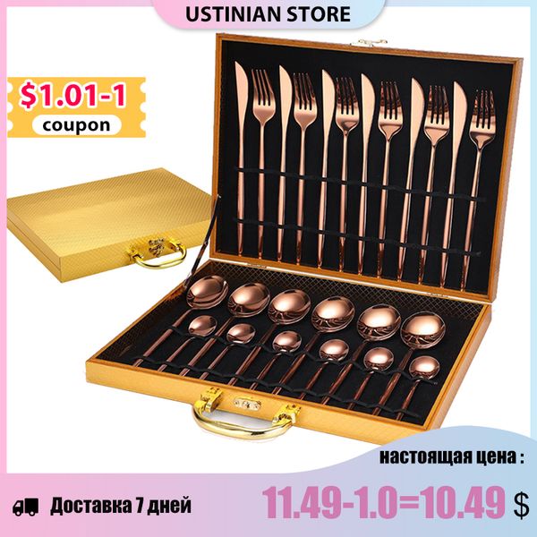 stainless steel cutlery set 24pcs/6set without box teaspoons knifes spoons forks set dinnerware tableware sets of dishes dinner 
stainless steel cutlery set 24pcs/6set without box teaspoons knifes spoons forks set dinnerware tableware sets of dishes dinner