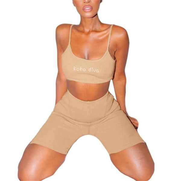 women's tracksuits women casual clothes set letter embroidery sleeveless cropped solid color high waist shorts summer cami and, Gray
women's tracksuits women casual clothes set letter embroidery sleeveless cropped solid color high waist shorts summer cami and, Gray