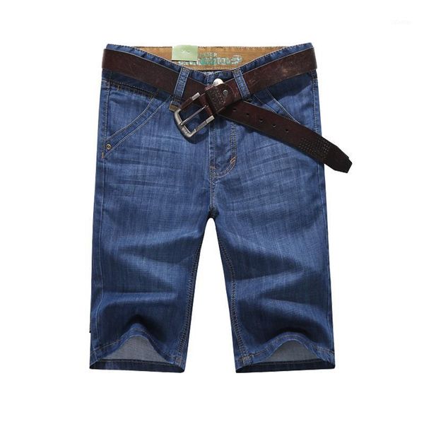 summer men's denim shorts jeans, Blue