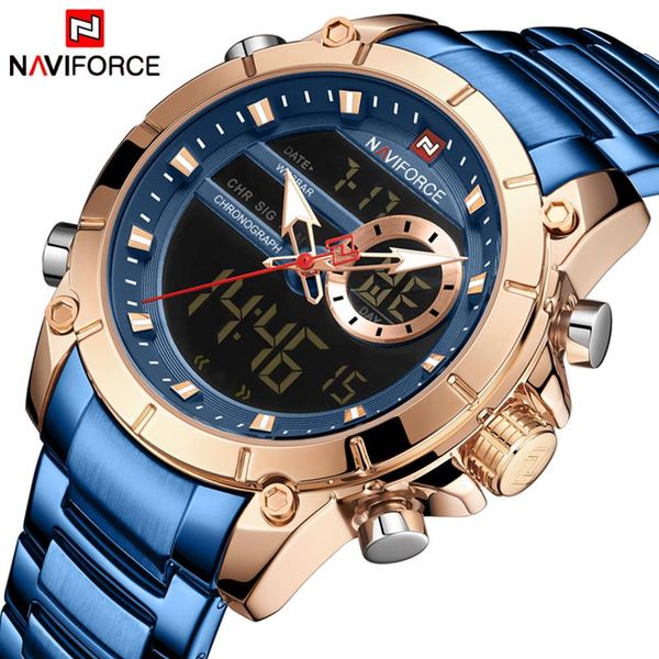 wristwatches naviforce men watch fashion quartz military chronograph sport wrist male clock relogio masculino, Slivery;brown
wristwatches naviforce men watch fashion quartz military chronograph sport wrist male clock relogio masculino, Slivery;brown