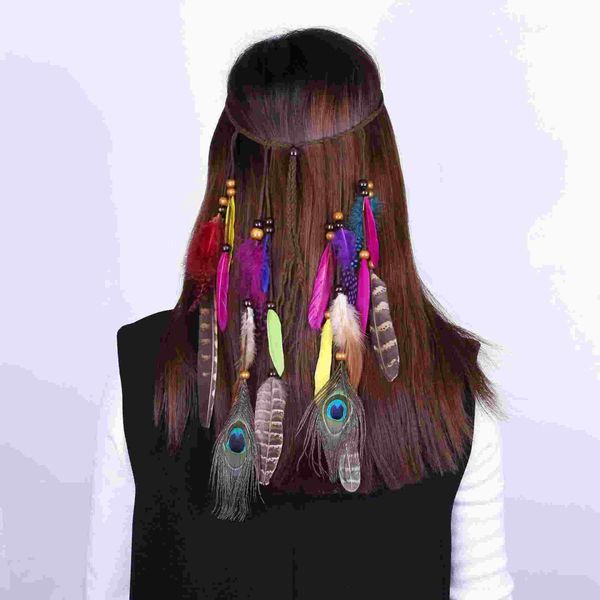 european and american feather and hair fashion bohemia ethnic type hippie lady fringed hairpin accessories, Silver
european and american feather and hair fashion bohemia ethnic type hippie lady fringed hairpin accessories, Silver