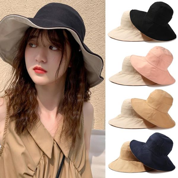wide brim hats foldable floppy double-sided bucket with wind rope beach women summer sun hat uv protected travel fisherman cap, Blue;gray
wide brim hats foldable floppy double-sided bucket with wind rope beach women summer sun hat uv protected travel fisherman cap, Blue;gray