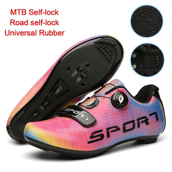 profession bicycle shoes mtb cycling shoe self-lock road bike colorful pu sneakers equipment footwear, Black
profession bicycle shoes mtb cycling shoe self-lock road bike colorful pu sneakers equipment footwear, Black