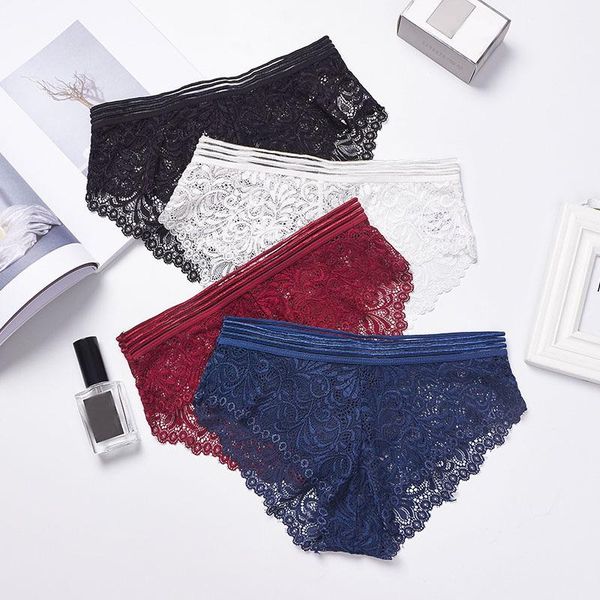 women's panties lace women mesh hollow briefs female embroidery lingeries underwear, Black;pink
women's panties lace women mesh hollow briefs female embroidery lingeries underwear, Black;pink