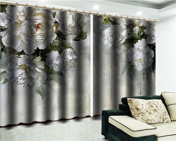 3d floral curtain white gao jie peony flower curtains high-grade practical interior blackout & drapes
3d floral curtain white gao jie peony flower curtains high-grade practical interior blackout & drapes