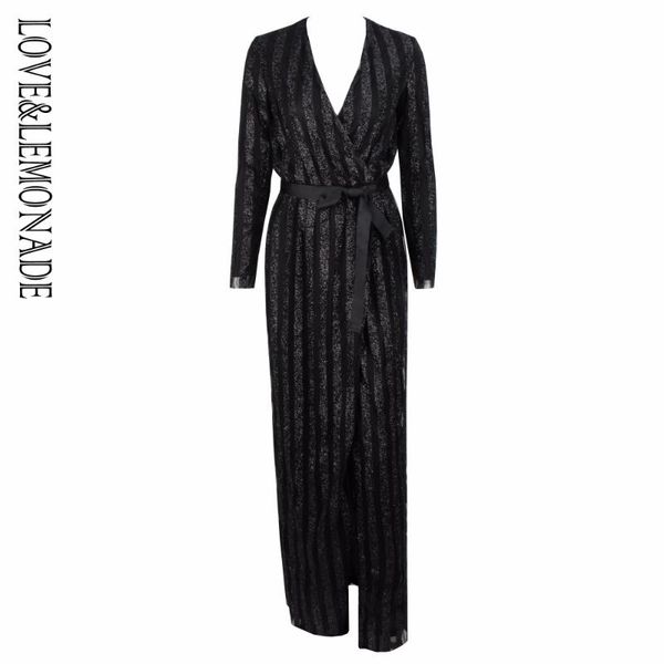 casual dresses love&lemonade black stripes cross v collar body long lm6546, Black;gray
casual dresses love&lemonade black stripes cross v collar body long lm6546, Black;gray