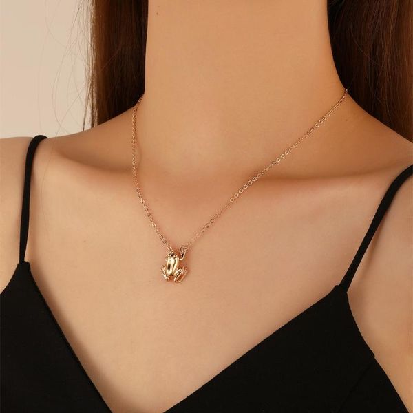 chains ins style personality creative frog pendant necklace fashion cute animal women and men accessories jewelry gift, Silver
chains ins style personality creative frog pendant necklace fashion cute animal women and men accessories jewelry gift, Silver