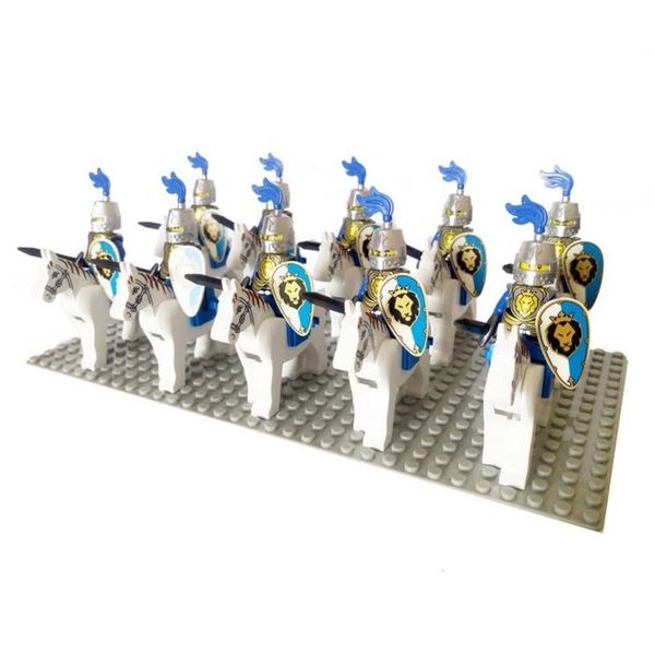 blocks 10set cavalryman medieval age castle knights lion dragoon slive hawk building block rome warrior cavalry knight figure 1008
blocks 10set cavalryman medieval age castle knights lion dragoon slive hawk building block rome warrior cavalry knight figure 1008