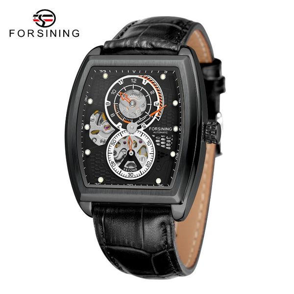 wristwatches forsining mechanical watches men's personality leisure hollow square double circle automatic watch wrist mechan, Slivery;brown
wristwatches forsining mechanical watches men's personality leisure hollow square double circle automatic watch wrist mechan, Slivery;brown