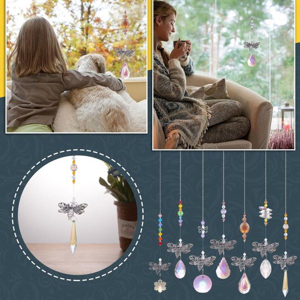 garden decorations bee feifei crystal pendant plated lighting sunlight catcher ornaments
garden decorations bee feifei crystal pendant plated lighting sunlight catcher ornaments