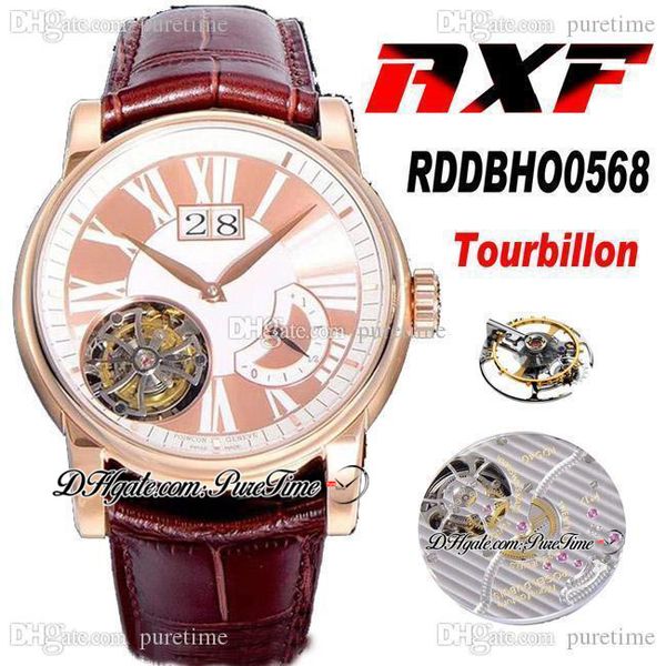 axf hommage flying tourbillon hand winding mechanical mens watch rddbho0568 rose gold white dial champagne roma brown leather super edition, Slivery;brown
axf hommage flying tourbillon hand winding mechanical mens watch rddbho0568 rose gold white dial champagne roma brown leather super edition, Slivery;brown