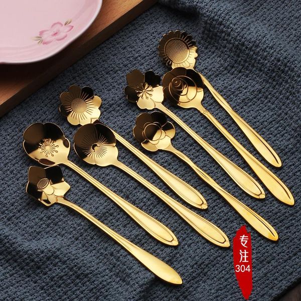 spoons flower shaped chinese coffee spoon stir stick creative dessert rose 304 stainless steel children
spoons flower shaped chinese coffee spoon stir stick creative dessert rose 304 stainless steel children