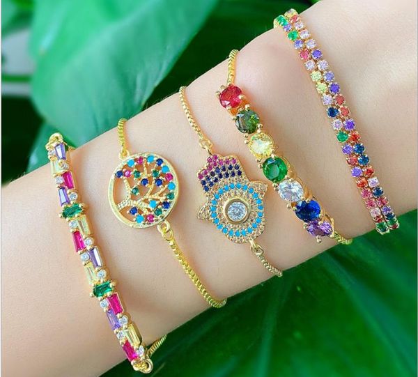 link, chain 2021 fashion sweet zircon ladies bracelet tree of life palm cz adjusting box anniversary gift charm, Black
link, chain 2021 fashion sweet zircon ladies bracelet tree of life palm cz adjusting box anniversary gift charm, Black