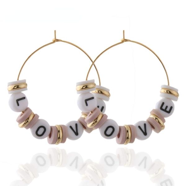 hoop & huggie fashion stainless steel set earring letter diy custom made folk-custom bracelets for women jewelry, Golden;silver
hoop & huggie fashion stainless steel set earring letter diy custom made folk-custom bracelets for women jewelry, Golden;silver