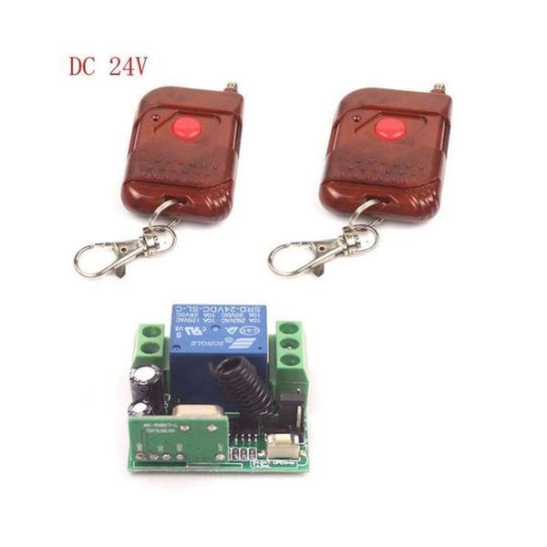 smart home control sleeplion dc 24v 10a 1ch rf relay 2 wireless switch transmitter+receiver power on/off
smart home control sleeplion dc 24v 10a 1ch rf relay 2 wireless switch transmitter+receiver power on/off