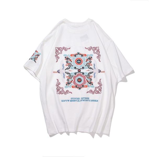 men's t-shirts 2021 vintage embroidery knitted graphic t shirts harajuku goth oversized couple clothes streetwear cotton man's t-s, White;black
men's t-shirts 2021 vintage embroidery knitted graphic t shirts harajuku goth oversized couple clothes streetwear cotton man's t-s, White;black