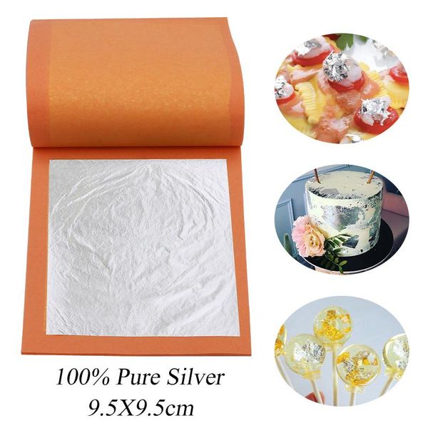 other arts and crafts 9.5cm edible genuine silver leaf sheets 100% pure foil for decoration cake baking sushi ice cream macaron
other arts and crafts 9.5cm edible genuine silver leaf sheets 100% pure foil for decoration cake baking sushi ice cream macaron