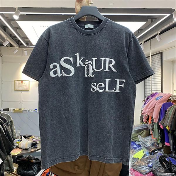 men's t-shirts heavy fabric askyurself white logo t-shirt men women vintage font printing short sleeve, White;black
men's t-shirts heavy fabric askyurself white logo t-shirt men women vintage font printing short sleeve, White;black