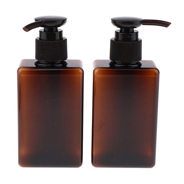 2-pack 150ml(5 ounce) refillable empty durable plastic shampoo & conditioner pump bottles set - 4 colors available storage jars
2-pack 150ml(5 ounce) refillable empty durable plastic shampoo & conditioner pump bottles set - 4 colors available storage jars
