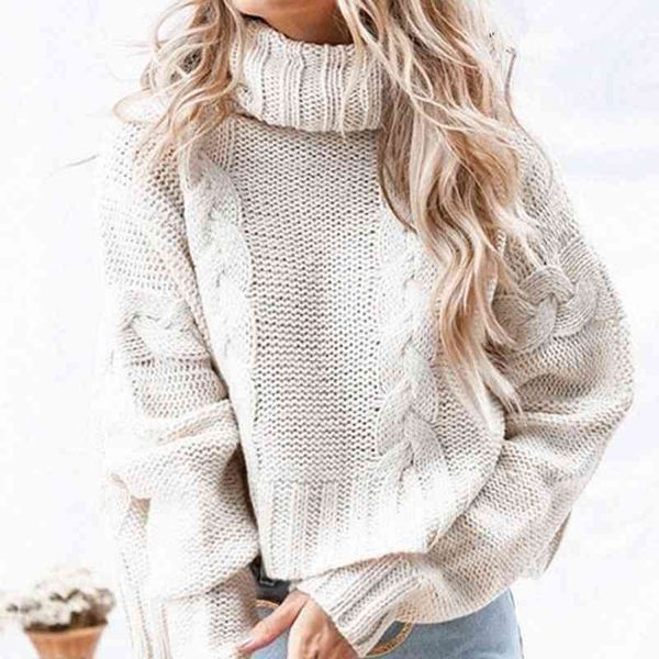 white short turtleneck sweater women autumn winter knitted jumper women's sweaters casual loose long sleeve pullovers female 210603, White;black
white short turtleneck sweater women autumn winter knitted jumper women's sweaters casual loose long sleeve pullovers female 210603, White;black