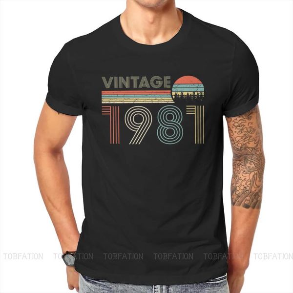 men's t-shirts 1981 40th anniversary tshirt vintage sun individuality t shirt harajuku streetwear trend, White;black
men's t-shirts 1981 40th anniversary tshirt vintage sun individuality t shirt harajuku streetwear trend, White;black