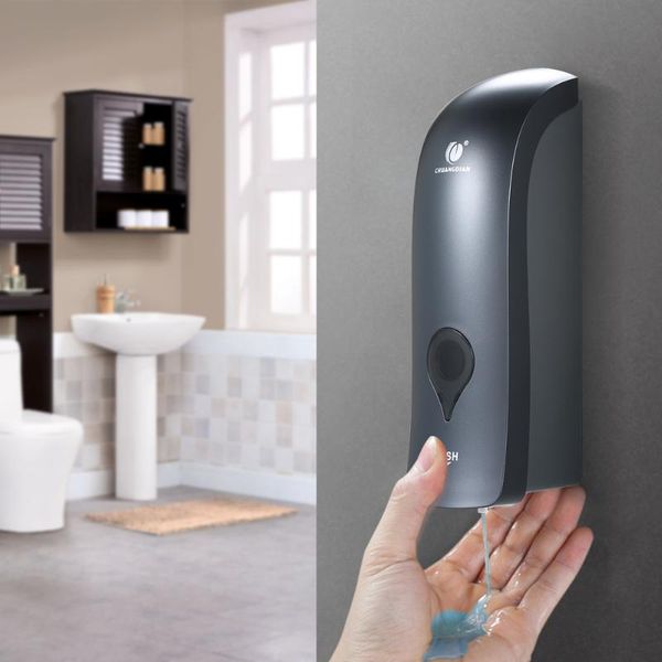 liquid soap dispenser 300ml wall mounted single-head manual shower gel shampoo sanitizer holder bathroom accessories
liquid soap dispenser 300ml wall mounted single-head manual shower gel shampoo sanitizer holder bathroom accessories