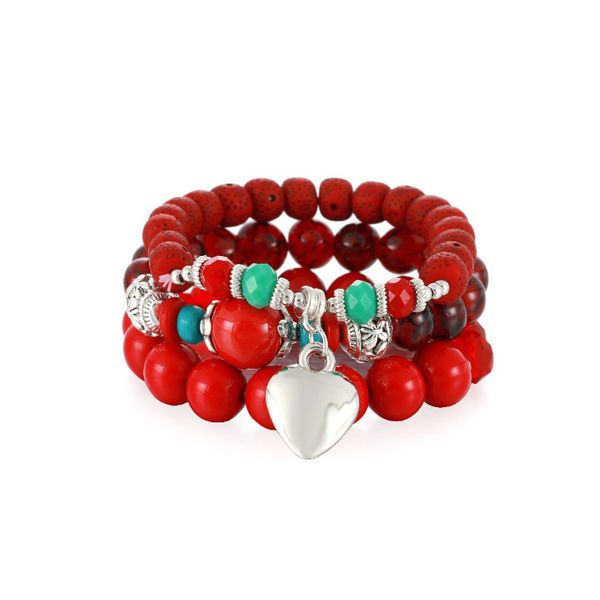 summer bohemian style bracelet love alloy piece bracelet elastic rope color bead bracelet accessories girl, Black
summer bohemian style bracelet love alloy piece bracelet elastic rope color bead bracelet accessories girl, Black