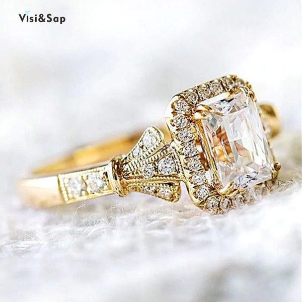 visisap yellow gold color vintage square rings for women engagement valentine's day gift zircon micro inlaid ring jewelry b2549 wedding, Slivery;golden
visisap yellow gold color vintage square rings for women engagement valentine's day gift zircon micro inlaid ring jewelry b2549 wedding, Slivery;golden