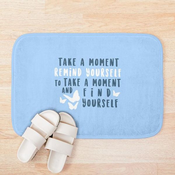 bath mats take a moment to find yourself mat custom one direction doormat home decor door floor foot pad
bath mats take a moment to find yourself mat custom one direction doormat home decor door floor foot pad