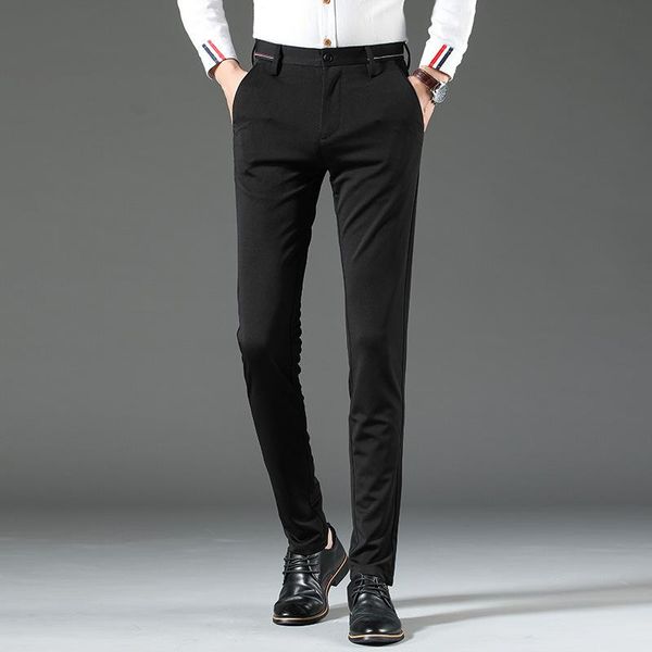 exquisite men's straight trousers business formal wear professional loose casual suit pants large size 29-38, Black
exquisite men's straight trousers business formal wear professional loose casual suit pants large size 29-38, Black