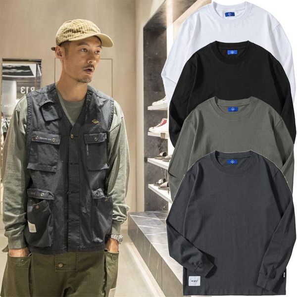 men's t-shirts wtap long-sleeved t-shirt loose casual all-match couple bottoming shirt spring and autumn, White;black
men's t-shirts wtap long-sleeved t-shirt loose casual all-match couple bottoming shirt spring and autumn, White;black
