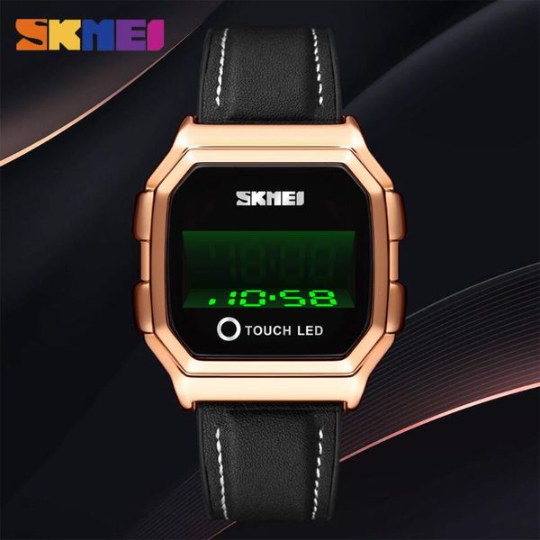wristwatches 2021 skmei japan digital movement male clock creative led touch screen men watches luxury stainless steel relogio masculino 165, Slivery;brown
wristwatches 2021 skmei japan digital movement male clock creative led touch screen men watches luxury stainless steel relogio masculino 165, Slivery;brown