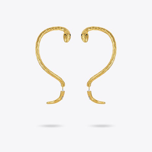 enfashion goth snake hoop earrings women gold color big animals earings hoops 2021 fashion jewelry gift pendientes e211230, Golden
enfashion goth snake hoop earrings women gold color big animals earings hoops 2021 fashion jewelry gift pendientes e211230, Golden