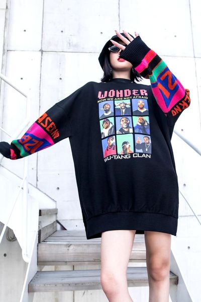 women's hoodies & sweatshirts in autumn and winter, the long women's in are fashionable pullovers bkg9, Black
women's hoodies & sweatshirts in autumn and winter, the long women's in are fashionable pullovers bkg9, Black