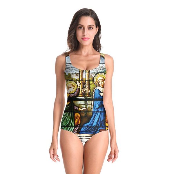 one-piece suits summer oil painting skull 3d prints backless elastic fitness one piece bodysuits beach swimsuit for women
one-piece suits summer oil painting skull 3d prints backless elastic fitness one piece bodysuits beach swimsuit for women