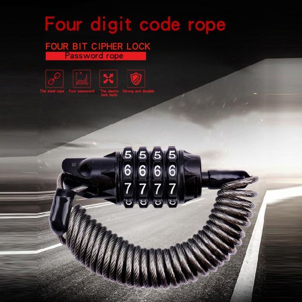 bike locks security lock 4 digit resettable combination cable for bicycle firm locker prevent theft
bike locks security lock 4 digit resettable combination cable for bicycle firm locker prevent theft