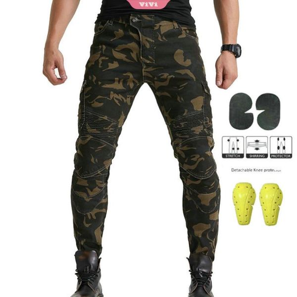 men's jeans men's motorcycle protective camouflage overalls heavy protection pants thickened with pads, Blue
men's jeans men's motorcycle protective camouflage overalls heavy protection pants thickened with pads, Blue