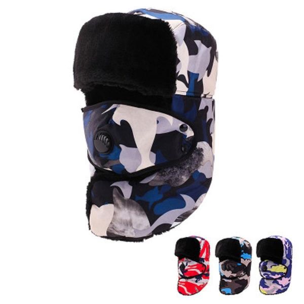 berets winter thick ski hats for men women thermal bomber hat fleece earflaps casual russian camouflage caps warmer, Blue;gray
berets winter thick ski hats for men women thermal bomber hat fleece earflaps casual russian camouflage caps warmer, Blue;gray