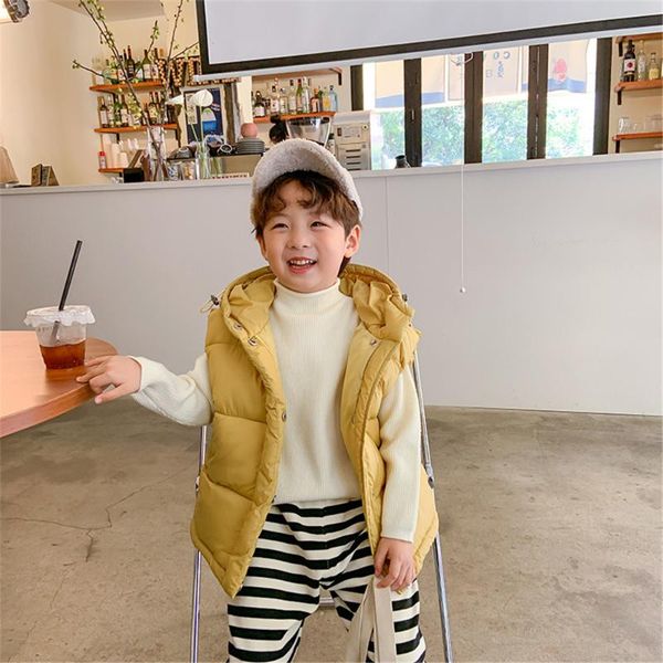waistcoat winter boys solid color thicken hooded waistcoats korean style thick warm outwear vest, Camo
waistcoat winter boys solid color thicken hooded waistcoats korean style thick warm outwear vest, Camo