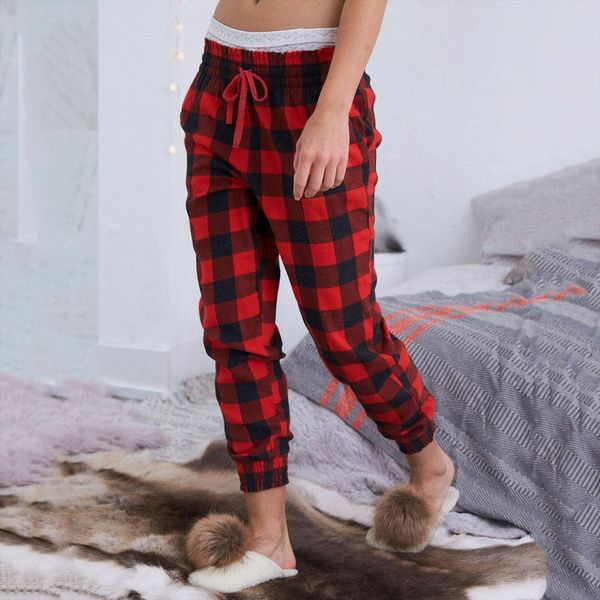 plaid printed vintage bandage womens capri tie feet casual long streetwear autumn winter trousers female, Black;white
plaid printed vintage bandage womens capri tie feet casual long streetwear autumn winter trousers female, Black;white