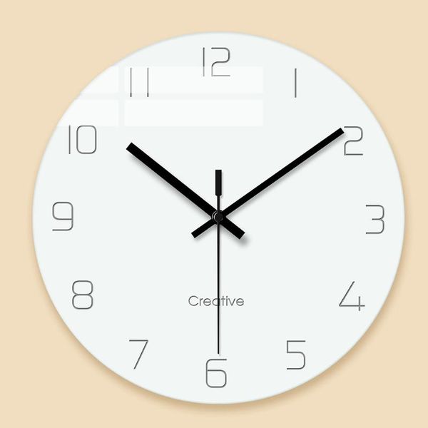 wall clocks large clock modern design glass nordic silent living room bedroom kitchen watch horloge murale home decor c004
wall clocks large clock modern design glass nordic silent living room bedroom kitchen watch horloge murale home decor c004