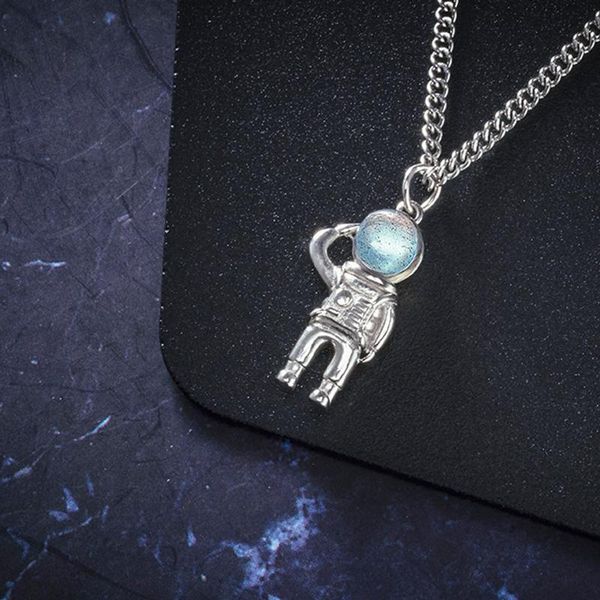 mens necklaces spaceman starry sky pendant stainless steel gold necklace jewelry chain on the neck gifts for male accessories chains, Silver
mens necklaces spaceman starry sky pendant stainless steel gold necklace jewelry chain on the neck gifts for male accessories chains, Silver