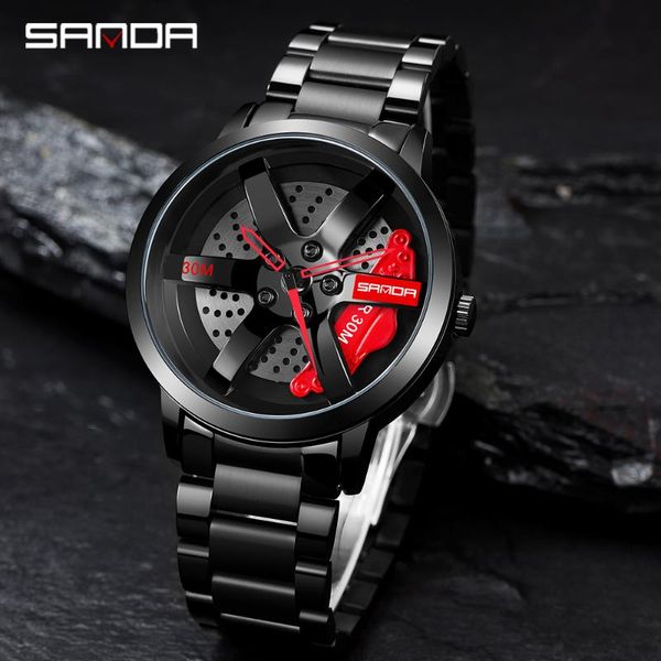 wristwatches sanda sport car dial steel band quartz watch 2021 super cool rotating clock military waterproof men wristwatch relojes hombre, Slivery;brown
wristwatches sanda sport car dial steel band quartz watch 2021 super cool rotating clock military waterproof men wristwatch relojes hombre, Slivery;brown