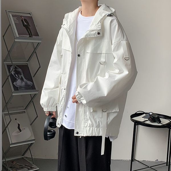 men's jackets spring hooded fashion casual retro pocket mens streetwear korean loose hip hop bomber men s-3xl, Black;brown
men's jackets spring hooded fashion casual retro pocket mens streetwear korean loose hip hop bomber men s-3xl, Black;brown