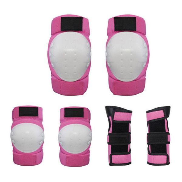 6pcs/set kids adults knee and elbow pads with wrist guards protective gear set pink safety sport skating roller &, Black;gray
6pcs/set kids adults knee and elbow pads with wrist guards protective gear set pink safety sport skating roller &, Black;gray