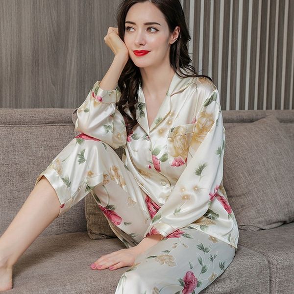 sleepwear 100% pure silk women's printed pajama set sleepwear nightgown l xl 2xl xm008, Black;red
sleepwear 100% pure silk women's printed pajama set sleepwear nightgown l xl 2xl xm008, Black;red